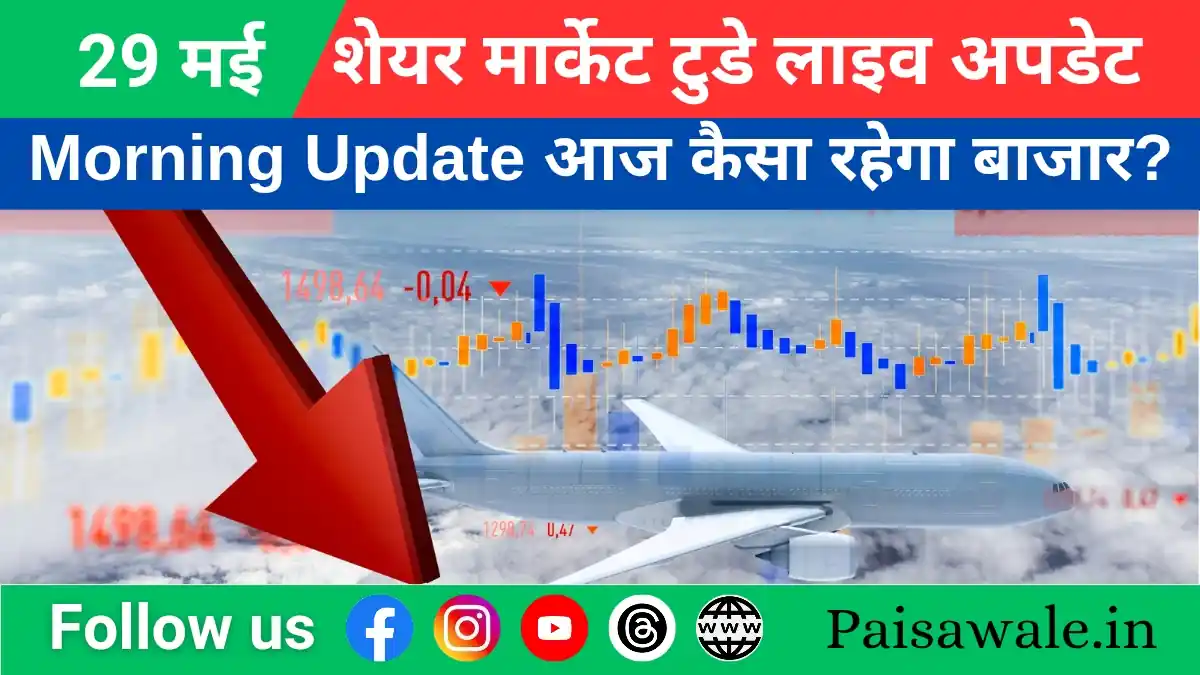 29 मई आज कैसी रहेगी शेयर बाजार की चाल और विश्लेषण